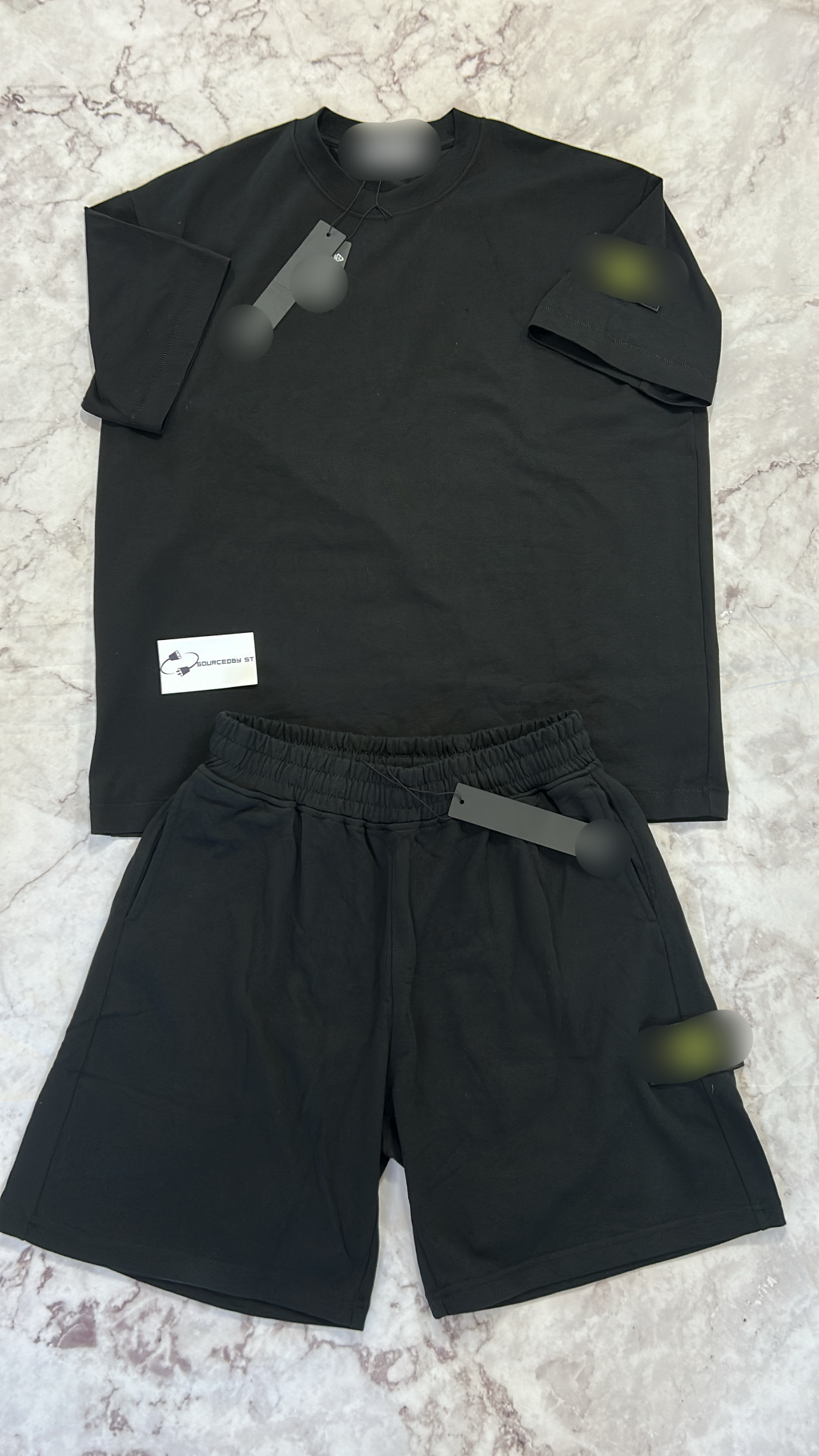 Stone Shorts Set Mens